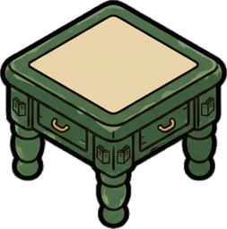 Tables for two, a sticker from the Little Bookshop world
