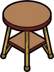 Tables for two, a sticker from the Little Bookshop world