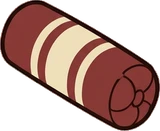 Cushions and blankets, a sticker from the Little Bookshop world