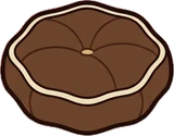Cushions and blankets, a sticker from the Little Bookshop world