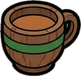 Food and drinks, a sticker from the Little Bookshop world