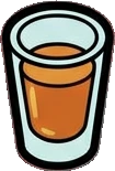 Food and drinks, a sticker from the Little Bookshop world