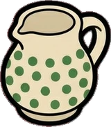 Food and drinks, a sticker from the Little Bookshop world