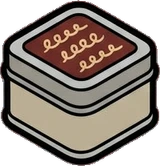 Food and drinks, a sticker from the Little Bookshop world