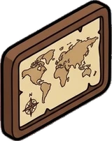 Wall art and frames, a sticker from the Little Bookshop world