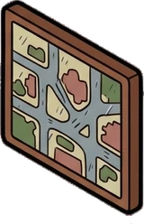 Wall art and frames, a sticker from the Little Bookshop world