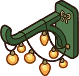Wall lights, a sticker from the Little Bookshop world