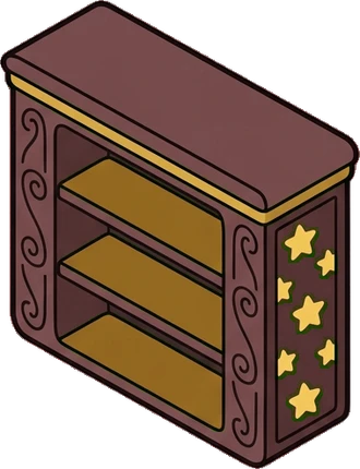 Bookcases, a sticker from the The Magic Classroom world