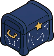Chests and trunks, a sticker from the The Magic Classroom world