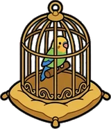 Pet beds and homes, a sticker from the The Magic Classroom world