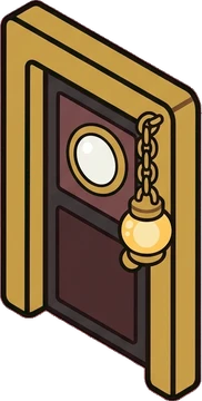 Doors, a sticker from the The Magic Classroom world