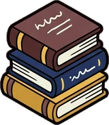 Baskets and floor things, a sticker from the The Magic Classroom world