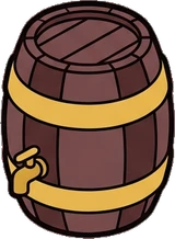 Baskets and floor things, a sticker from the The Magic Classroom world
