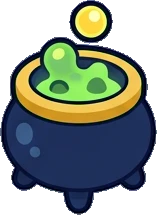 Small plants, a sticker from the The Magic Classroom world