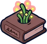 Small plants, a sticker from the The Magic Classroom world