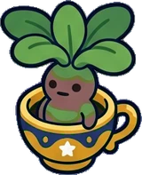 Small plants, a sticker from the The Magic Classroom world