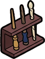 Garlands and hanging things, a sticker from the The Magic Classroom world