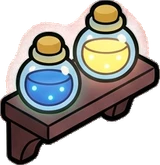 Garlands and hanging things, a sticker from the The Magic Classroom world
