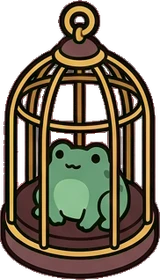 Garlands and hanging things, a sticker from the The Magic Classroom world