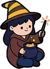 People sitting, a sticker from the The Magic Classroom world