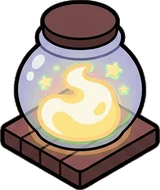 Candles and small lights, a sticker from the The Magic Classroom world