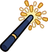 Candles and small lights, a sticker from the The Magic Classroom world