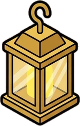 Candles and small lights, a sticker from the The Magic Classroom world