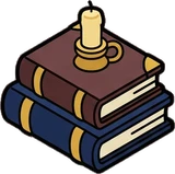 Candles and small lights, a sticker from the The Magic Classroom world