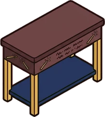 Tables for two, a sticker from the The Magic Classroom world
