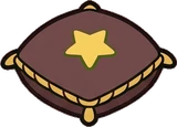 Cushions and blankets, a sticker from the The Magic Classroom world