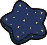 Cushions and blankets, a sticker from the The Magic Classroom world