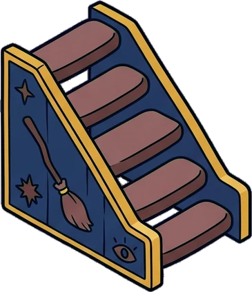 Staircases, a sticker from the The Magic Classroom world