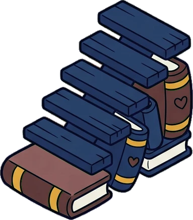 Staircases, a sticker from the The Magic Classroom world