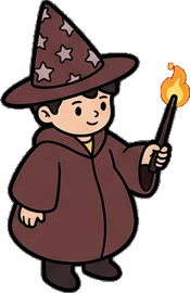 People standing, a sticker from the The Magic Classroom world