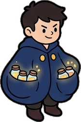People standing, a sticker from the The Magic Classroom world