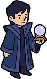 People standing, a sticker from the The Magic Classroom world