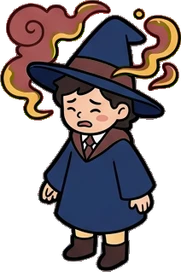 People standing, a sticker from the The Magic Classroom world