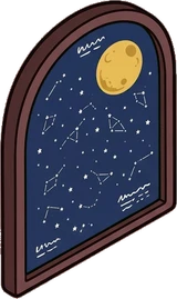 Wall art and frames, a sticker from the The Magic Classroom world