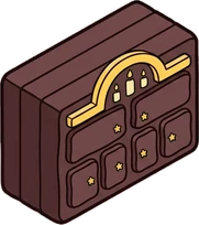 Wall cabinets, a sticker from the The Magic Classroom world