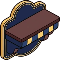 Wall shelves, a sticker from the The Magic Classroom world