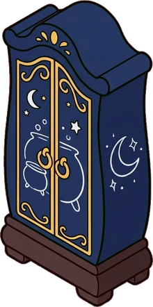 Wardrobes, a sticker from the The Magic Classroom world