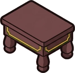 Desks and workbenches, a sticker from the The Magic Classroom world