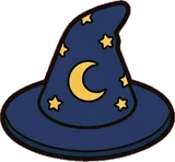 Bags, hats and shoes, a sticker from the The Magic Classroom world