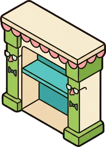 Bookcases, a sticker from the The Monster Family world