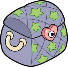 Chests and trunks, a sticker from the The Monster Family world
