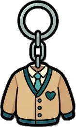 Collectibles, a sticker from the The Monster Family world