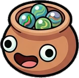 Collectibles, a sticker from the The Monster Family world