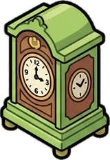 Collectibles, a sticker from the The Monster Family world