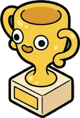 Collectibles, a sticker from the The Monster Family world
