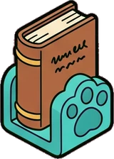 Collectibles, a sticker from the The Monster Family world